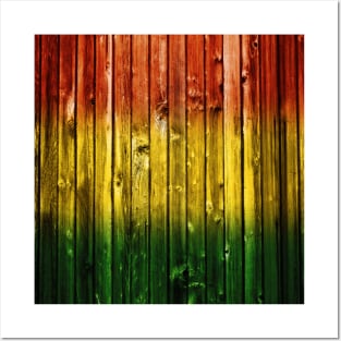 Vintage Rasta Wood Posters and Art